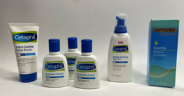 Differin Gentle Cleanser &amp; Cetaphil Gentle Foaming &amp; Skin Cleanser &amp; Daily Scrub - $37.39
