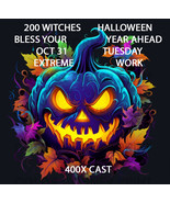 HALLOWEEN HAUNTED 400X 200 WITCHES EXTREME YEAR AHEAD BLESSING POWER MAG... - £28.57 GBP