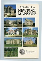 A Guidebook to Newport Rhode Island Mansions Booklet &amp; Paper Bag - £9.33 GBP