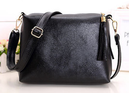 REPRCLA Fashion brand designer women bag soft leather fringe crossbody bag shoul - £18.23 GBP