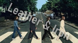 Beatles Abbey Road Album Cover Design Vinyl Checkbook Cover - £6.89 GBP