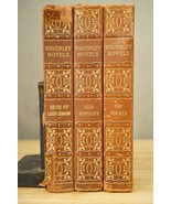 Antique HB Book Lot 3 WAVERLY NOVELS Sir Walter Scott Old Mortality The ... - £77.89 GBP