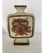 Vintage Mid Century Modern Owl 7 3/4” Ceramic Pottery Vase Vessel Art De... - $677.23 MXN