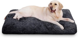 Large Dog Bed Washable Pet Bed Dog Beds for Large Dogs Plush Soft Fluffy Dog Bed - $48.45