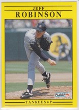 M) 1991 Fleer Baseball Trading Card - Jeff Robinson #678 - £1.53 GBP