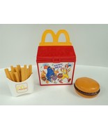 Vintage 80s FP Fisher Price Happy Meal w/ a Burger &amp; Fries - Ultra Rare! - £763.98 GBP