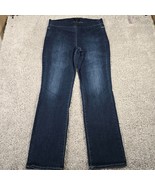 NYDJ Sculpt Her Jeans Womens 0X Blue Pull On Straight Liftxtuck Stretch ... - $30.64