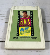 Rare Vintage Elvis Presley &quot;Blue Hawaii&quot; 1961 Stereo Soundtrack 8 Track Tape - £3.39 GBP