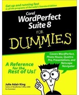 Pre-owned Corel WordPerfect Suite 8 for Dummies Julie Adair King 1997 Pa... - $8.12 CAD