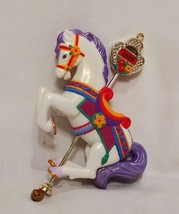 Horse Merry Christmas Go Round Ornament Carlton Cards 2005 Heirloom Collection - £22.07 GBP