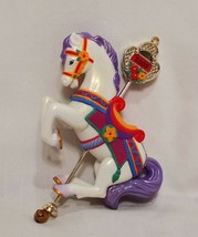 Horse Merry Christmas Go Round Ornament Carlton Cards 2005 Heirloom Coll... - $27.61