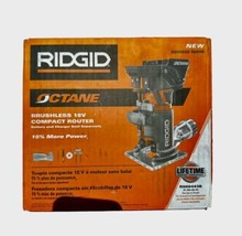 Ridgid 18V OCTANE Brushless Fixed Base Router (Tool Only) R860443 - $109.86