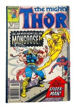 The Mighty Thor #391 Mayhem Mongoose, 1988 Marvel Comics ( 5.0 VG/FN ) - £9.10 GBP