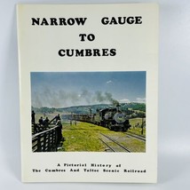 1975 Narrow Gauge to Cumbres Toltec Scenic Railroad Pictorial History SI... - $19.55