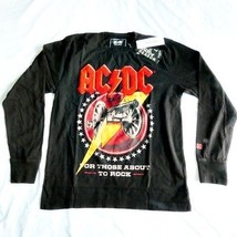 AC/DC For Those About To Rock REASON Black Long Sleeve T-shirt NEW Size ... - $29.70