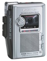 Panasonic RQ-L31 Portable Cassette Recorder with Slide Microphone - $64.35