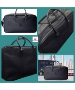 Ralph Lauren Polo Faux Leather Navy Blue Duffle Shoulder Carryon Gym Wee... - $44.54