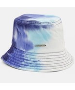 Steve Madden Bucket Hat Blue White Tie Dye Cotton Womens One Size NEW - $451.60 MXN