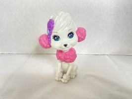 2015 Barbie Endless Hair Kingdom White Poodle Dog Puppy Figure Pet Mattel - £5.80 GBP