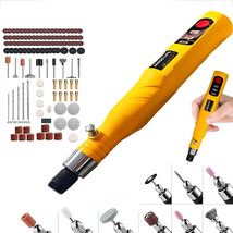 USB Cordless Rotary Tool Kit,Woodworking Engraving Pen,DIY For Jewelry M... - $21.99