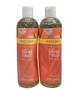 (2) Burts Bees Citrus &amp; Ginger Energizing Body Wash 12oz, Sealed, Burt’s... - $82.30 CAD
