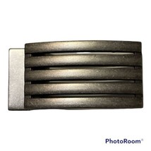 Heavy Metal 5 Stripe Belt Buckle  2.75&quot; x 1.5&quot; - $4.99