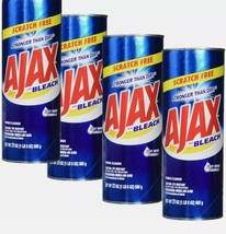 4 Packs Ajax All-Purpose Powder Cleaner with Bleach 21 oz Fast Shipping - £21.55 GBP