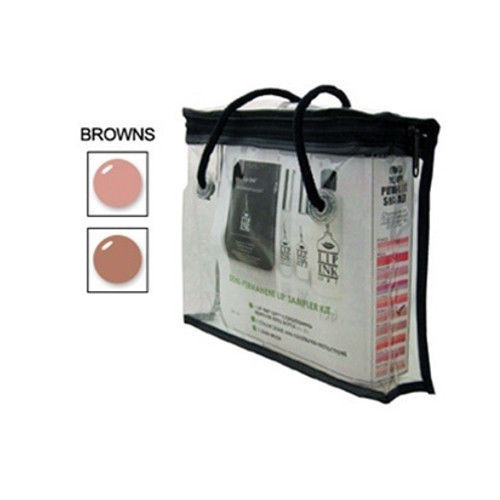 LIP INK  Organic Smearproof Specialty Lip Kit - Browns