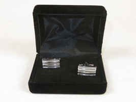 Men J.Valintin Cufflinks by Vitorofolo for French Cuff Shirt V35-29 Silver image 2