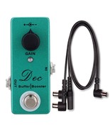 MOSKY Dec Buffer Booster +PDC-3 3 Way Cable electric Guitar FX Pedal Cle... - $43.63 CAD