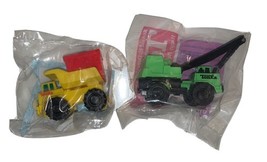 McDonald’s Happy Birthday Tonka &amp; Tonka Crane SEALED Set Of 2 - $107.73 MXN