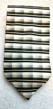 Di Mossio 100% Silk, Handmade Mens Necktie Multi Color Striped Father&#39;s day Gift - £9.05 GBP