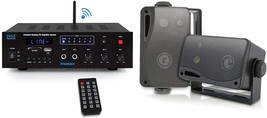 300 Watts 2 Channel Digital Home Audio Pa Receiver System, 300 Watt Wireless - £81.42 GBP