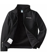 COLUMBIA Boy&#39;s XB0029 Sportswear Bowen Lake Softshell Youth Jacket Black... - $120.98 CAD