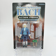 Accoutrements Johann Sebastian Bach Action Figure w/Stool 5.5&quot; Composer Sealed - £45.22 GBP