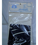 NIP Vintage One Easy To Sew Navy W/ White stripe Knit Collar 15&quot; - £9.74 GBP