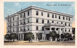 S.Pietroburgo Florida Floronton Hotel ~Vecchio Automobili~ E C Kropp Cartolina - £9.73 GBP