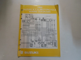 1990 Suzuki A.T.V. Motorcycle Wiring Diagram Manual Factory Oem Book 90 Deal - $16.60