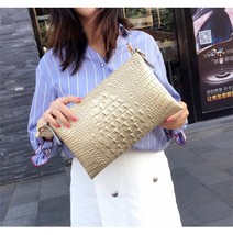 luxurious White/ Envelope Bag  Pattern Leather Messenger Women Bags Crossbody Pu - £87.24 GBP