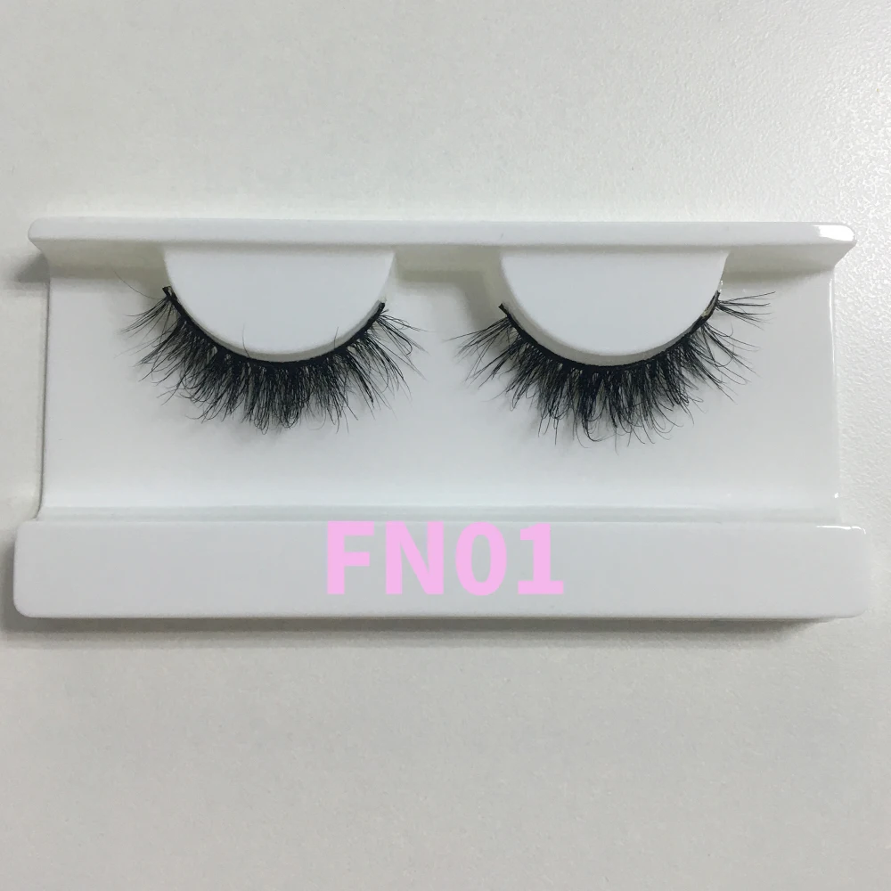 Elashes cat eyes wispy natural faux mink lashes pack light volume short fake eye lashes thumb200