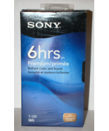 SONY - 6hrs(EP) PREMIUM GRADE T-120VL (VHS) - £9.38 GBP