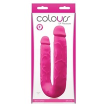 Colours DP Pleasure Dual Ended Dildo Pink - £52.97 GBP