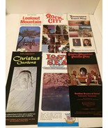 Vintage Group of Travel Brochures &amp; Map Rock City Tennessee, Lost Sea &amp; ... - £4.56 GBP