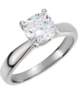 Cushion Natural Mined Diamond Ring 14k gold (1.51 Ct H SI1 Clarity) EGL - $6,468.78 CAD