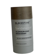 BLACKSTONE MENS GROOMING SANDALWOOD ALUMINUM-FREE DEODORANT 2.82 OZ / 80 g - £12.59 GBP