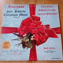 ~ Vinyl Record ~ Firestone - Your Favorite Christmas Music Volume 6- Jack Jones - £12.49 GBP