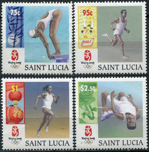 Saint Lucia 2008. Games of the XXIX Olympiad - Beijing 2008 (MNH OG) Set - £4.69 GBP