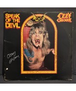 Ozzy Osbourne Signed lp Speak of the Devil, Original, Vintage, Great Gifts - $350.00
