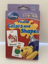 Disney Pooh&#39;s Colors and Shapes Learning Cards - £6.94 GBP