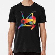 Rainbow Spin Bicycle Size S to 5XL Made in the USA T-Shirt - £17.58 GBP